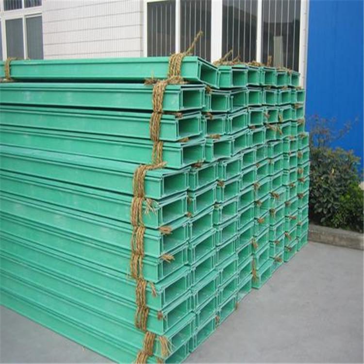 玻璃鋼電纜溝橋架 復(fù)合電纜橋架防滑耐磨耐用